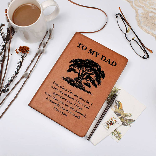 To My Dad | Leather Jounal