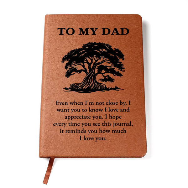 To My Dad | Leather Jounal