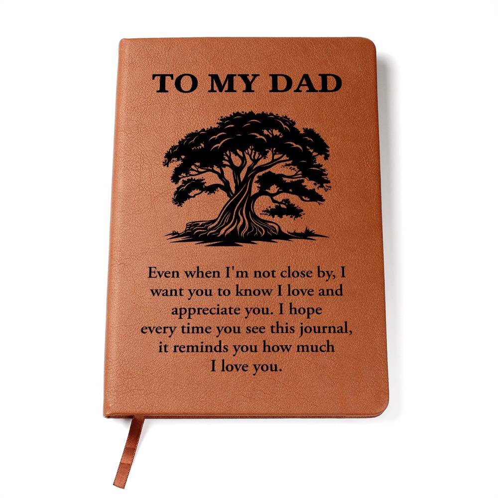 To My Dad | Leather Jounal