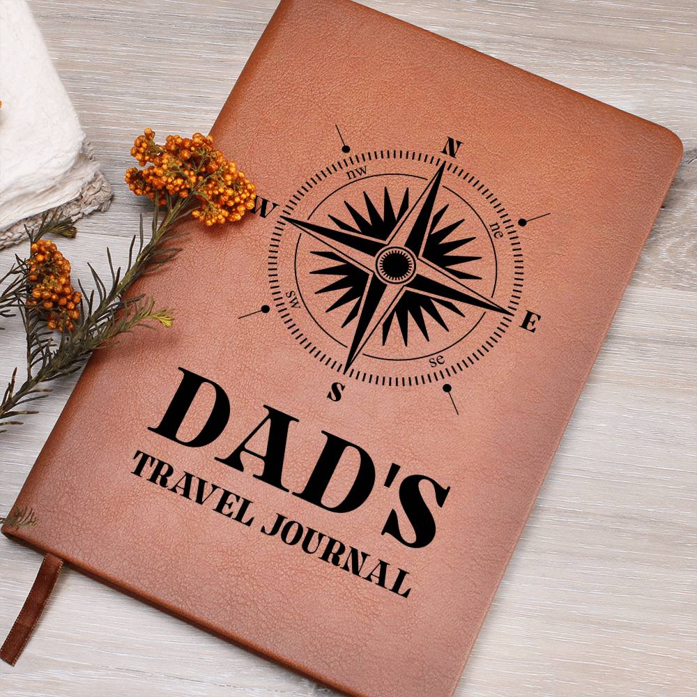 Dad Travel Leather Journal