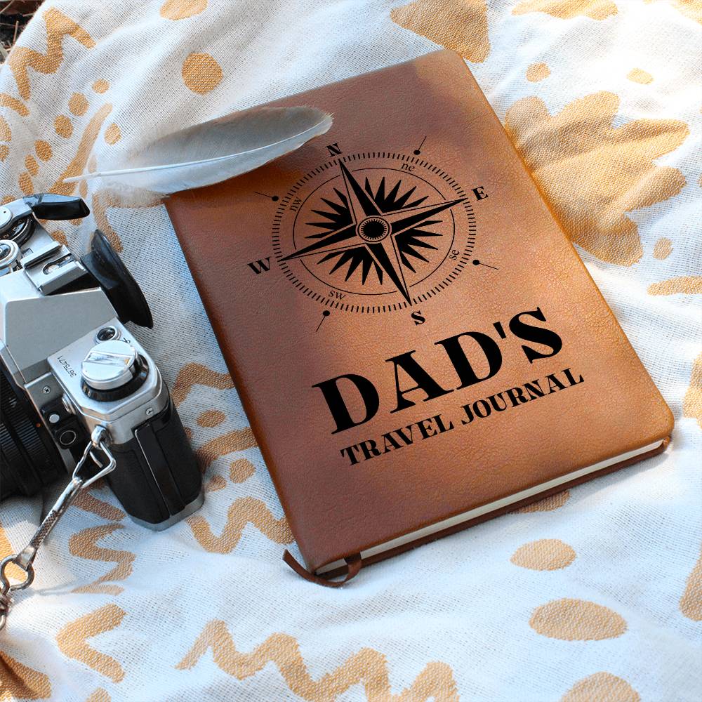 Dad Travel Leather Journal