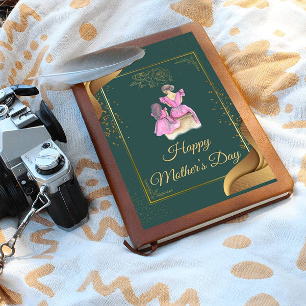Graphic Leather Journal - To My Mom love You!