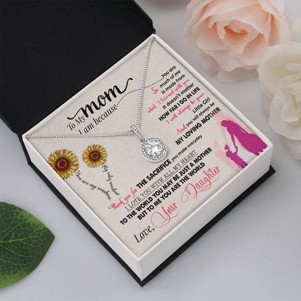 To My Mom | From Your Daughter | Eternal Hope Necklace