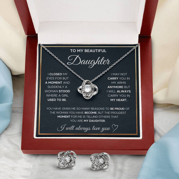 To My Beautiful Daughter — Eternal Love Knot Set