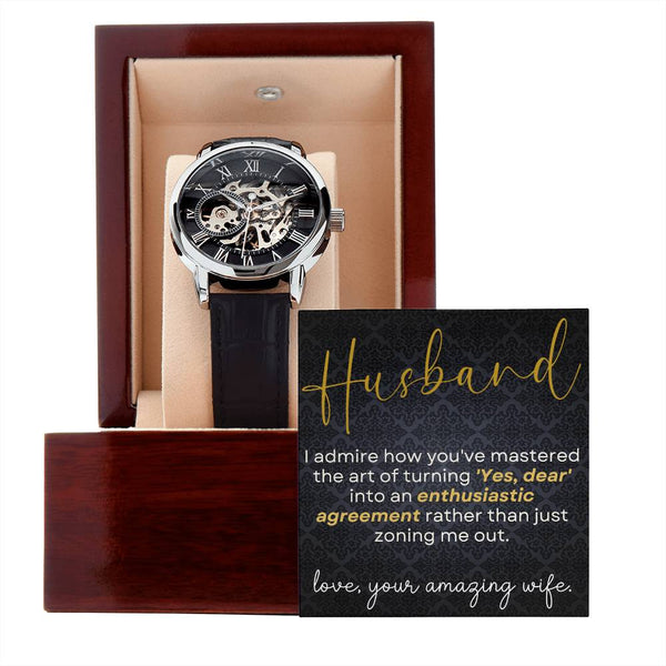 Husband | Admire How You've Mastered The Art of Turning