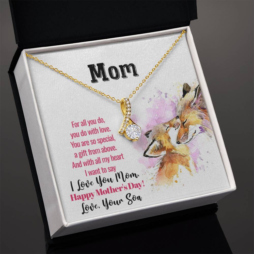 To My Mom | Happy Mother's Day | Alluring Beauty Necklace