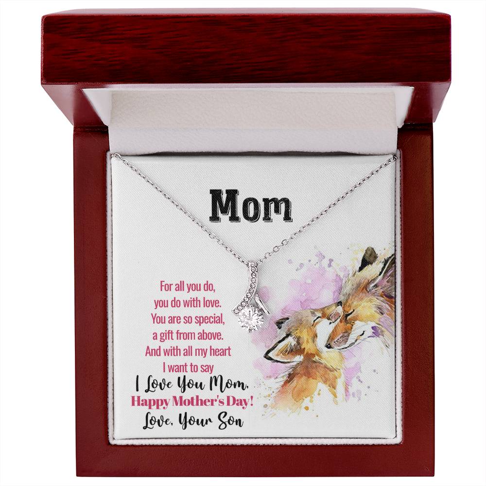 To My Mom | Happy Mother's Day | Alluring Beauty Necklace