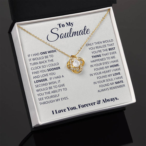 Soulmate | The Love Knot Necklace