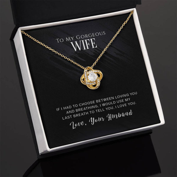 The Love Knot Necklace | Wife Edition
