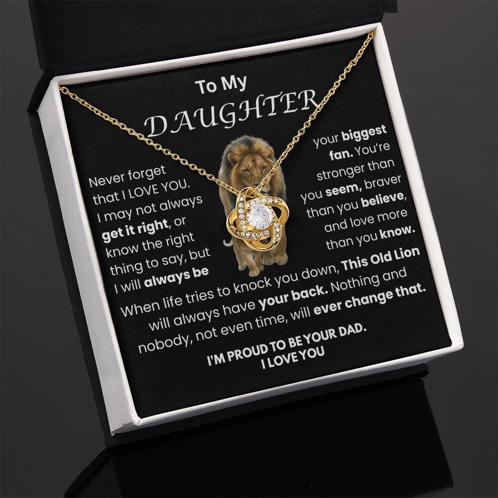 The Lion's Promise | Love Knot Edition