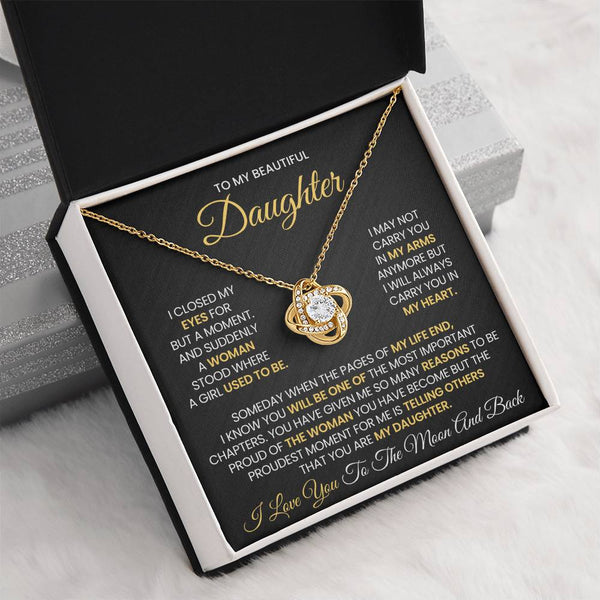 To My Beautiful Daughter | I Love You To The Moon and Back