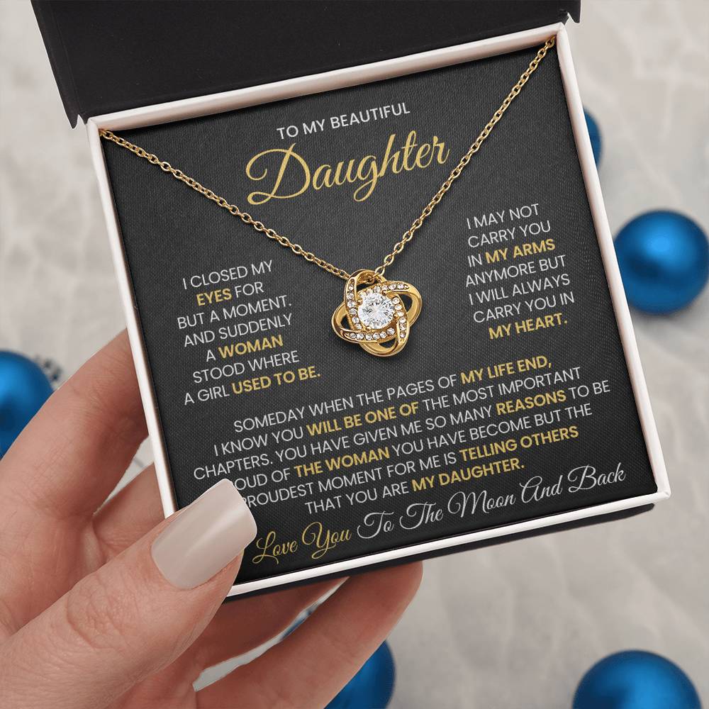 To My Beautiful Daughter | I Love You To The Moon and Back