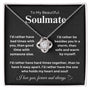 Beautiful Soulmate | Love Knot Necklace