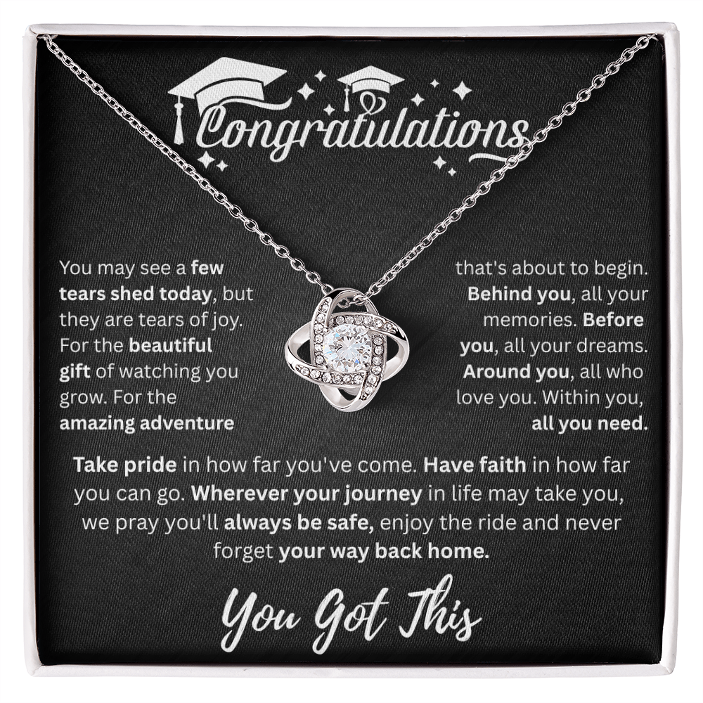 Graduation Gift - Love Knot Necklace