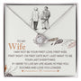 To My Wife | Find You Sooner Love You Longer | Love Knot Necklace