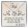 To My Wife | From Grumpy Old Husband | Love Knot Necklace
