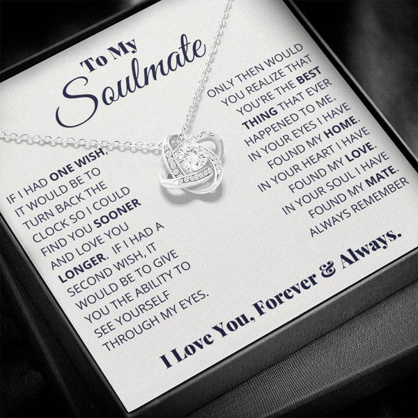 Soulmate | The Love Knot Necklace