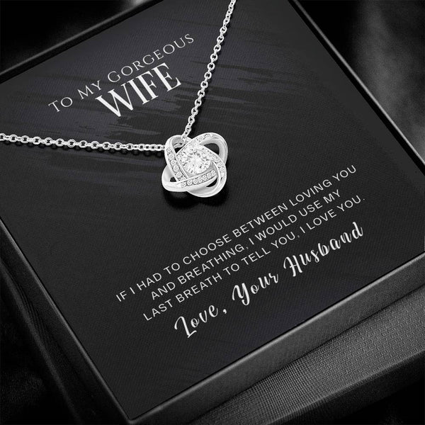 The Love Knot Necklace | Wife Edition