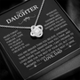 To My Daughter - The "Straighten Your Crown" Love Knot