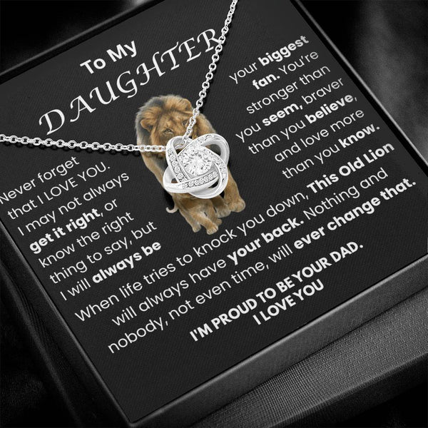 The Lion's Promise | Love Knot Edition