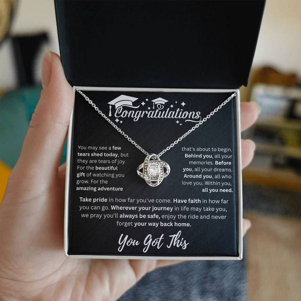 Graduation Gift - Love Knot Necklace