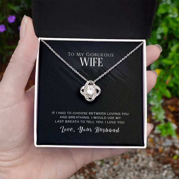 The Love Knot Necklace | Wife Edition