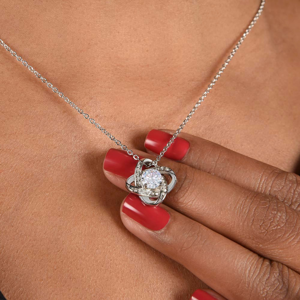 To My Wife | May Not Be Your First | Love Knot Necklace