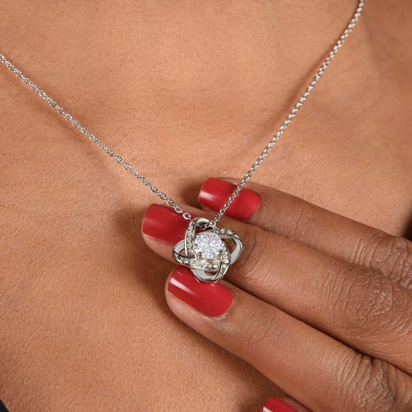 To My Wife | May Not Be Your First | Love Knot Necklace