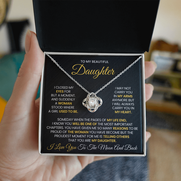To My Beautiful Daughter | I Love You To The Moon and Back