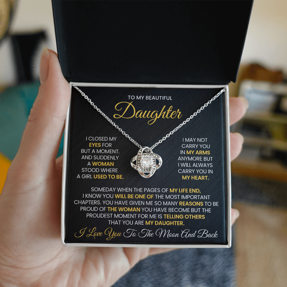To My Beautiful Daughter | I Love You To The Moon and Back