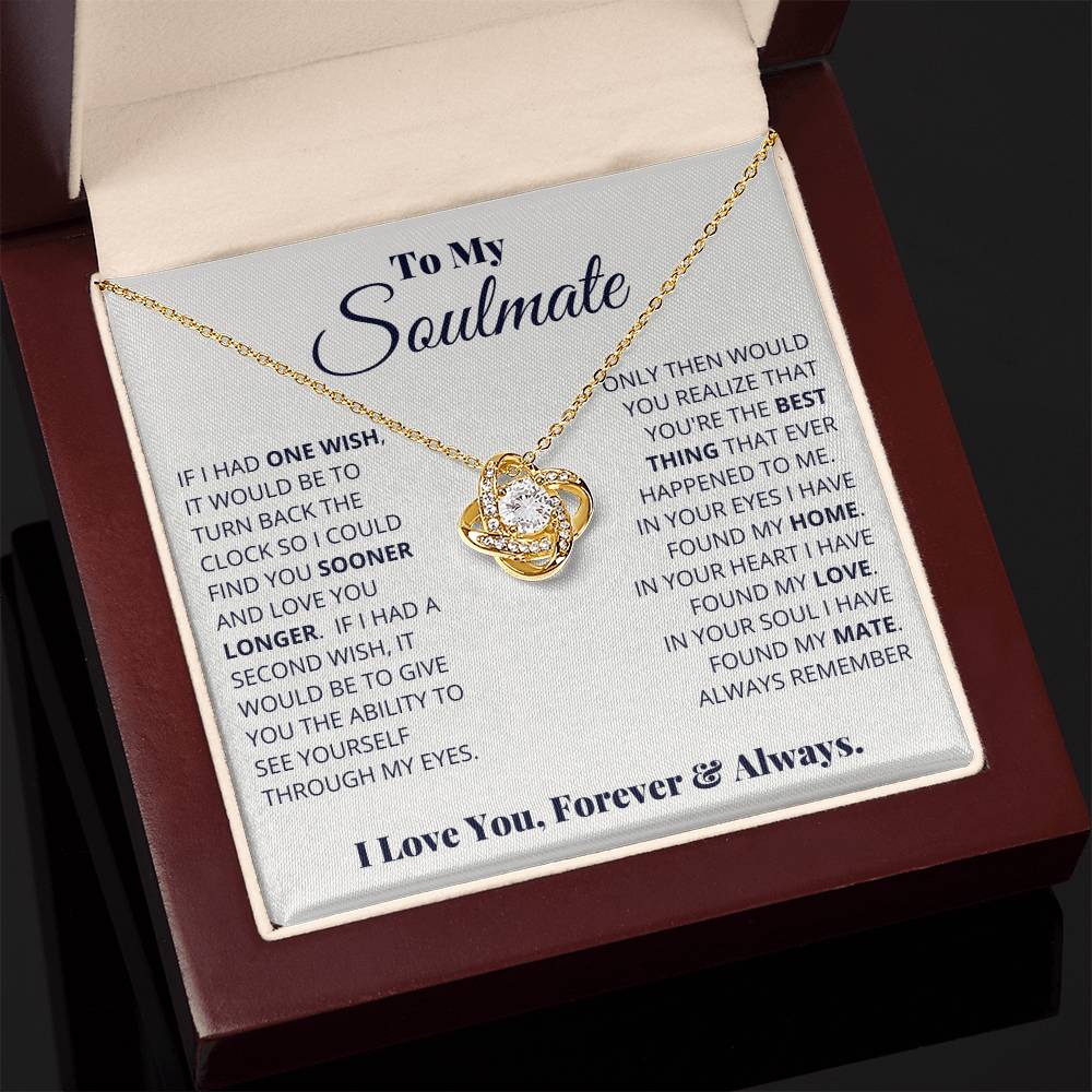 Soulmate | The Love Knot Necklace