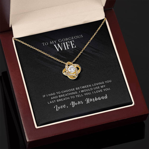 The Love Knot Necklace | Wife Edition
