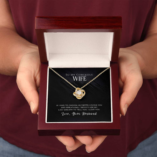 The Love Knot Necklace | Wife Edition