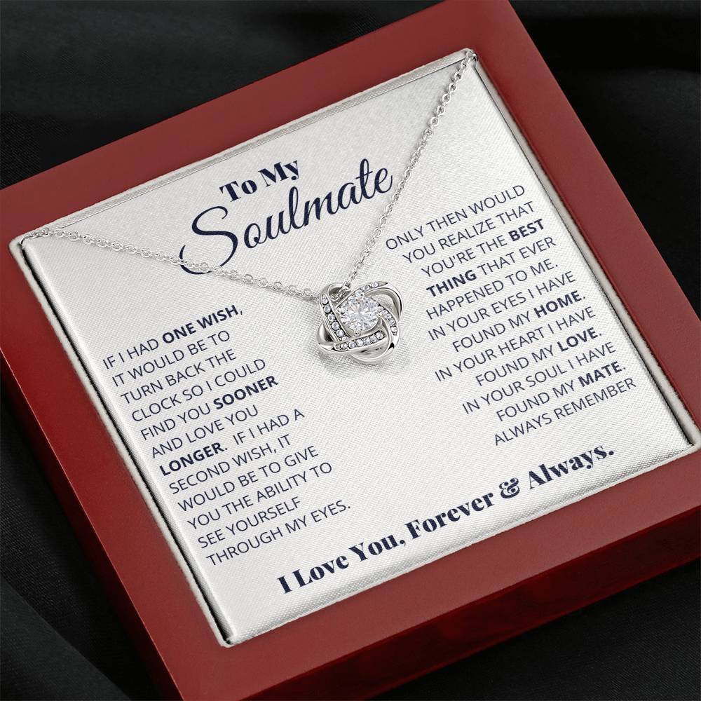 Soulmate | The Love Knot Necklace