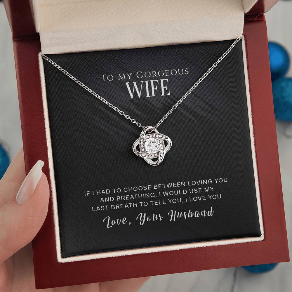 The Love Knot Necklace | Wife Edition