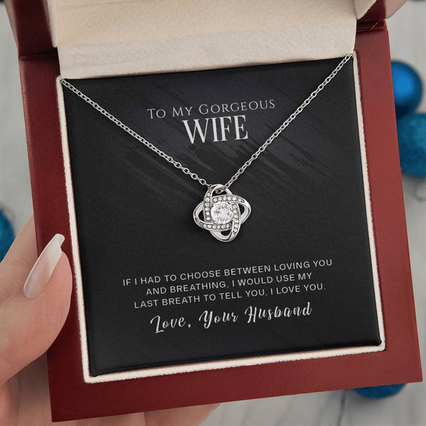 The Love Knot Necklace | Wife Edition