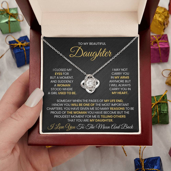 To My Beautiful Daughter | I Love You To The Moon and Back