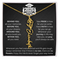 Graduation Gift | Personalized Birth Flower Necklace