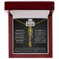 Graduation Gift | Personalized Birth Flower Necklace