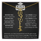 Graduation Gift | Personalized Birth Flower Necklace