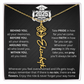 Graduation Gift | Personalized Birth Flower Necklace