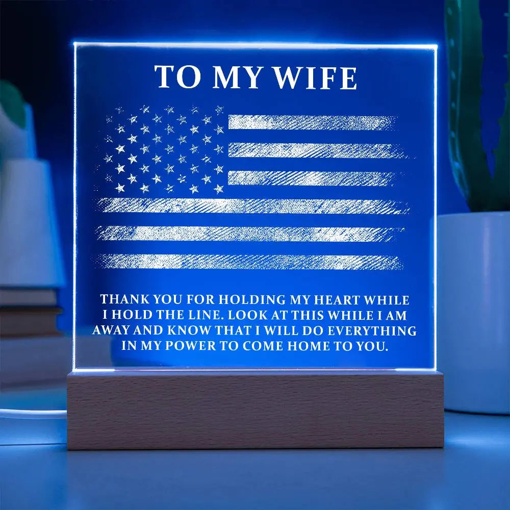 To My Wife | Acrylic Plaque