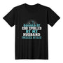 Premium | Jersey T-Shirt | Blessed By God Spoiled By Husband