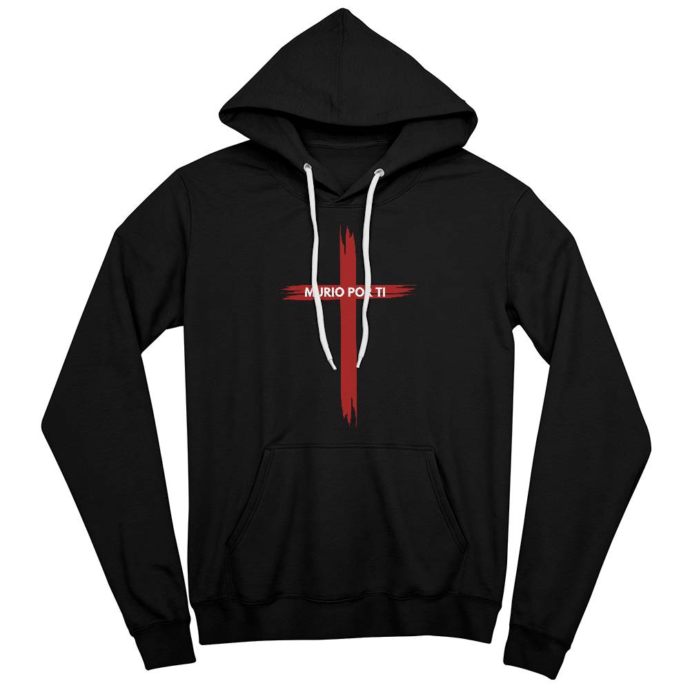 Murio Por Ti | Canvas 3719 | Pullover Fleece Hoodie (He Did For You)