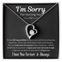 [ALMOST SOLD OUT] I'm Sorry For Hurting you | Forever Love Knot Necklace
