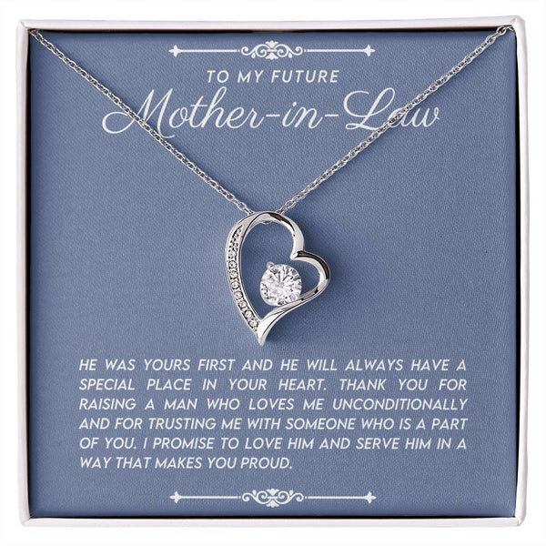 To My Future Mother In-law |  Forever Love Knot Necklace