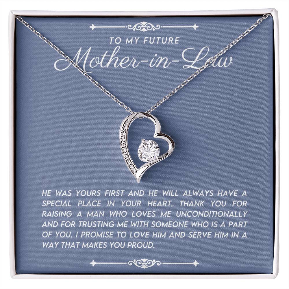 To My Future Mother In-law |  Forever Love Knot Necklace