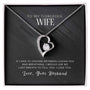 To My Gorgeous Wife | Use My Last Breath | The Forever Love Necklace