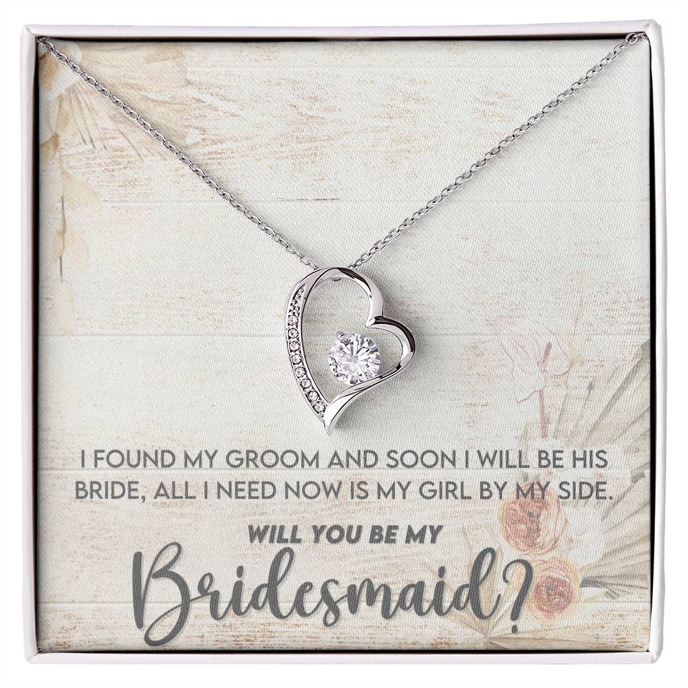 Will You Be My Bridesmaid | Forever Love Knot Necklace