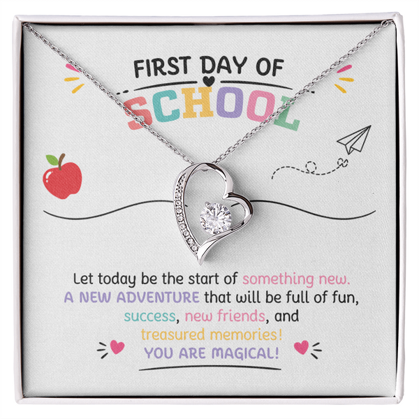 First Day of School | Forever Love Necklace